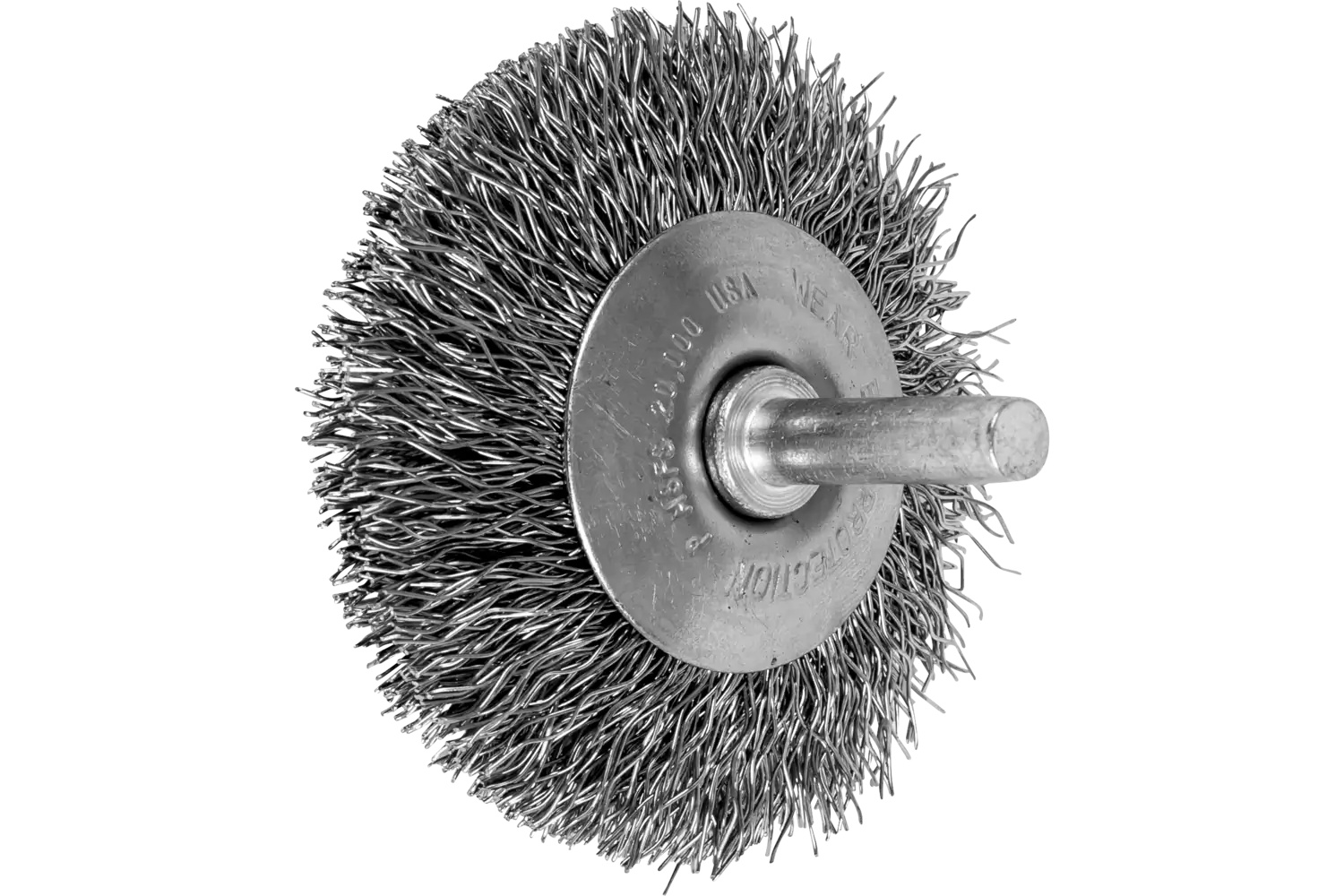 Picture of Pferd Mounted Flared Cup Brush 2-1/2" Dia. .014 Stainless Steel 1/4" Shank